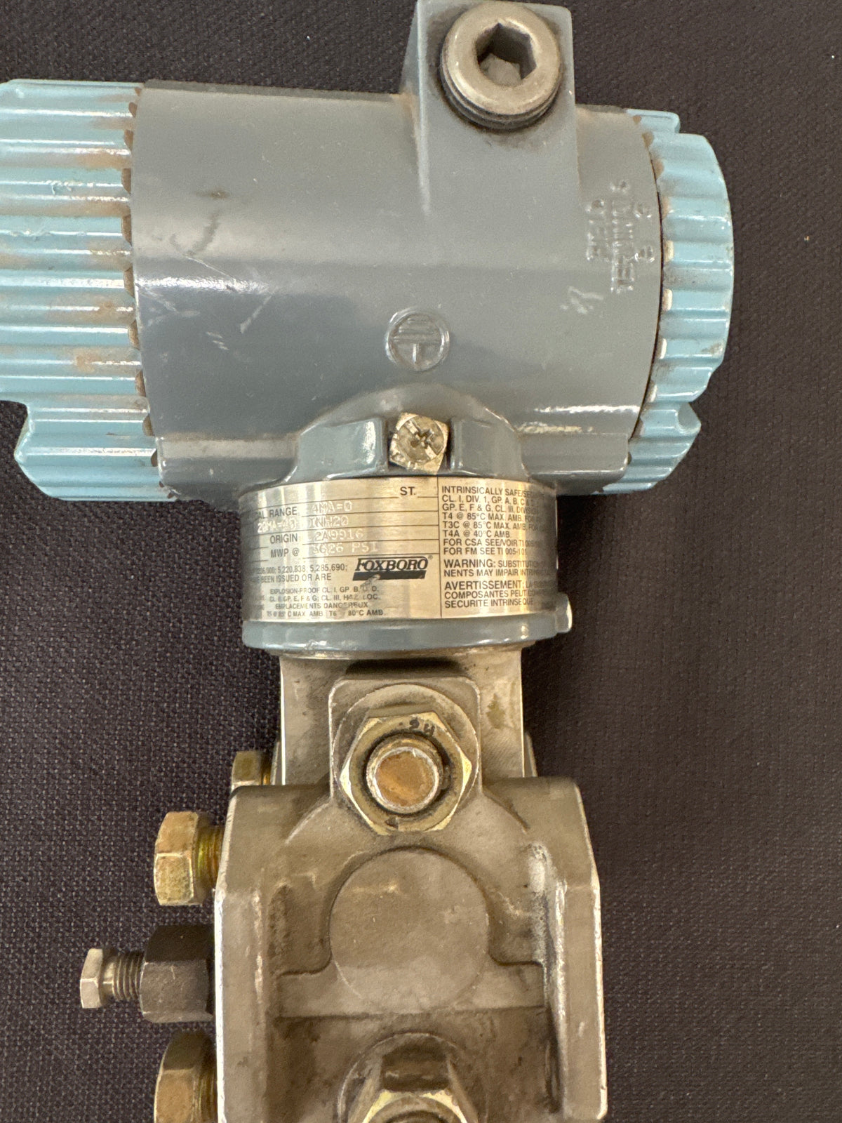 Foxboro IDP10-D20B21F-L1 Differential Pressure Transmitter 0-40 inH2O Used